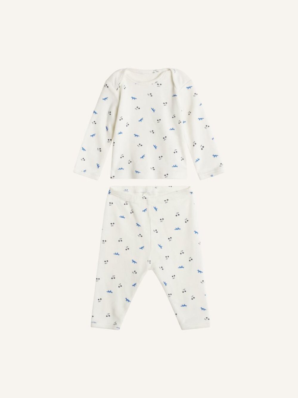 Bonpoint x Maison Kitsune Set Fox Cherry 3M